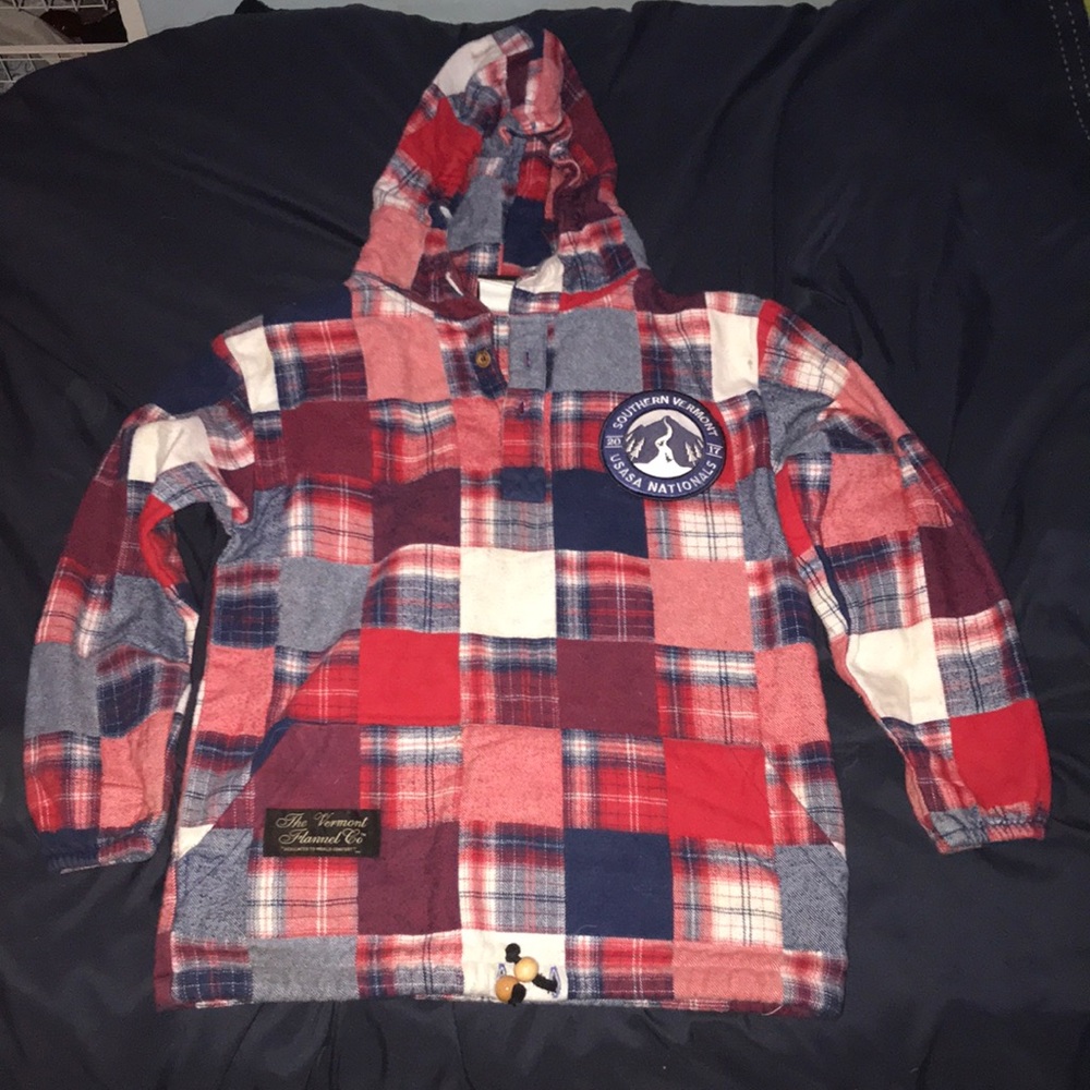 Vermont Flannel Co. Southern Vermont USASA Nationals 2017 Youth Flannel Hoodie